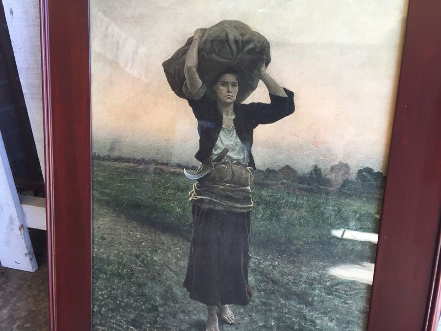 Jules Breton French Realism Framed Print [Photo 4]