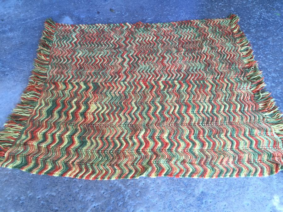 (6) Vintage Crochet Blankets Handmade [Photo 13]