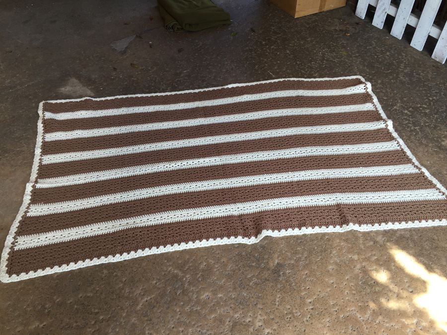 (6) Vintage Crochet Blankets Handmade [Photo 18]