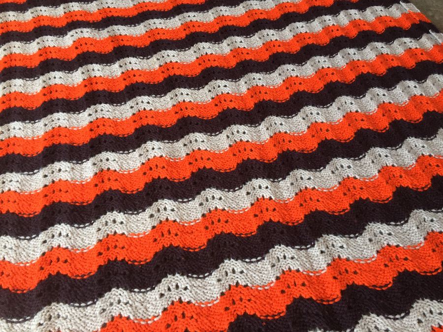 (6) Vintage Crochet Blankets Handmade