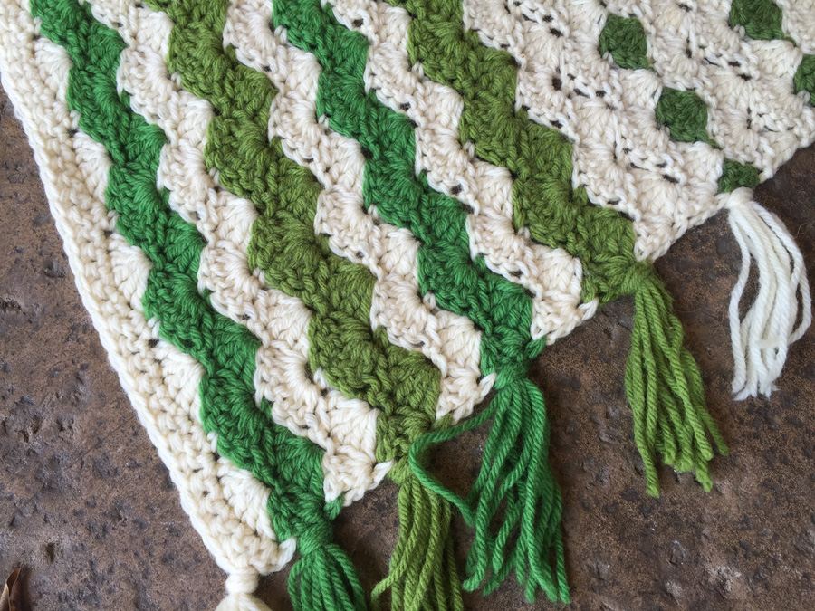 (6) Vintage Crochet Blankets Handmade [Photo 5]