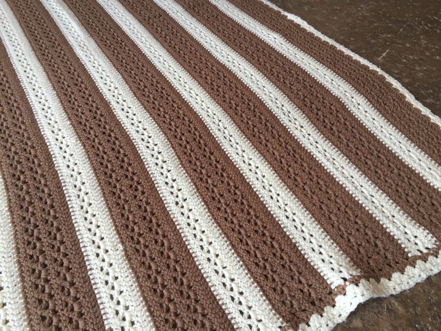 (6) Vintage Crochet Blankets Handmade [Photo 17]