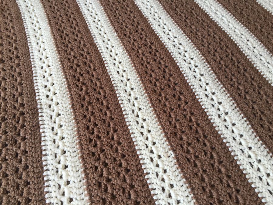(6) Vintage Crochet Blankets Handmade [Photo 15]