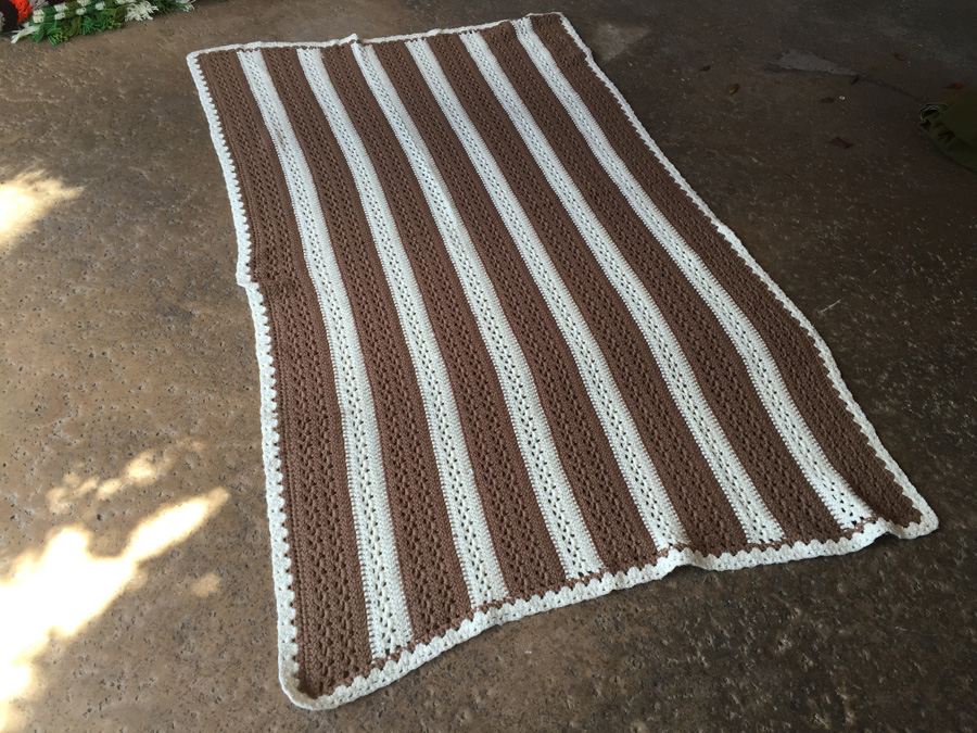 (6) Vintage Crochet Blankets Handmade [Photo 14]