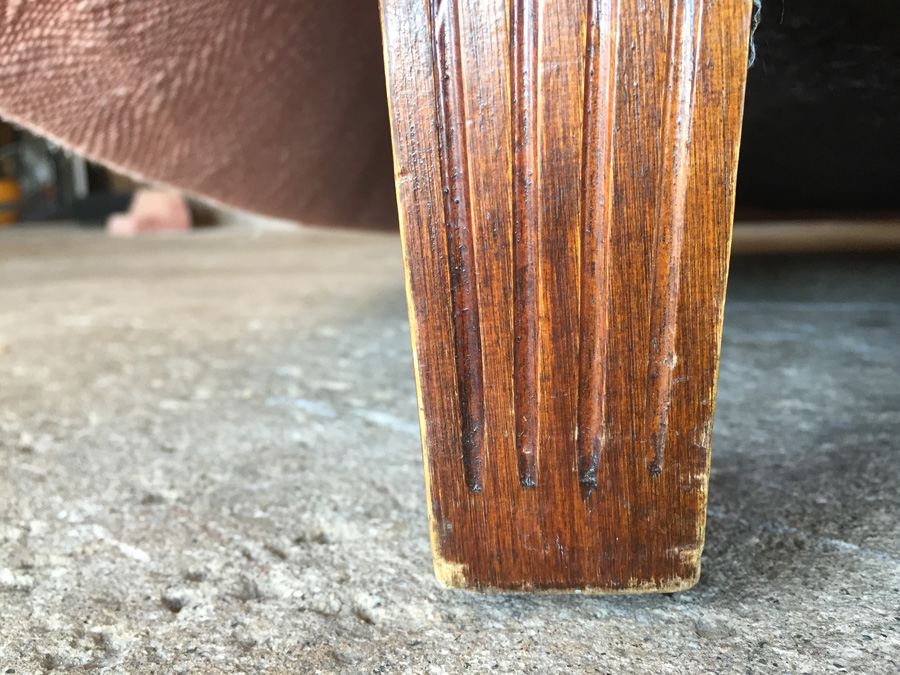 Pink Herringbone Arm Chair [Photo 5]