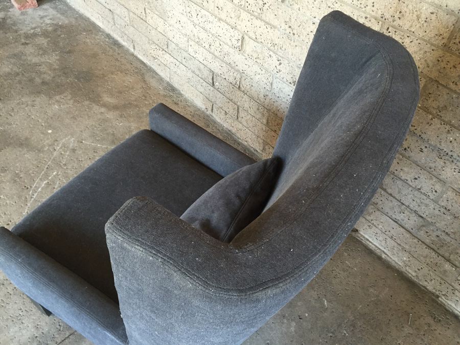 West Elm Modern Gray Chair [Photo 5]