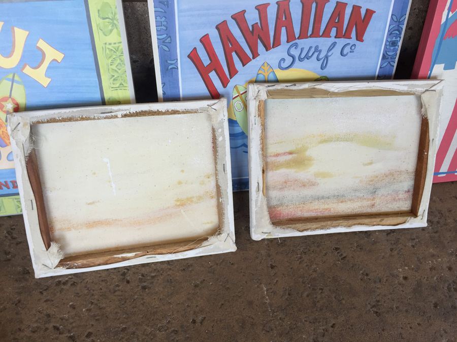 Beachy Hawaiian Wall Art Lot [Photo 10]