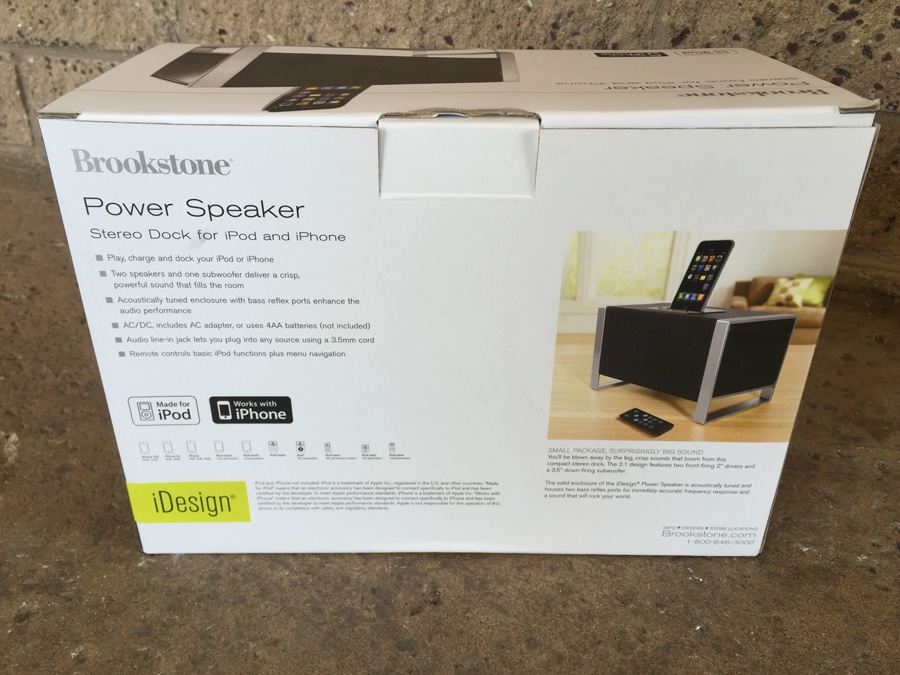 iDesign Power Speaker Stereo for iPod and iPhone [Photo 4]