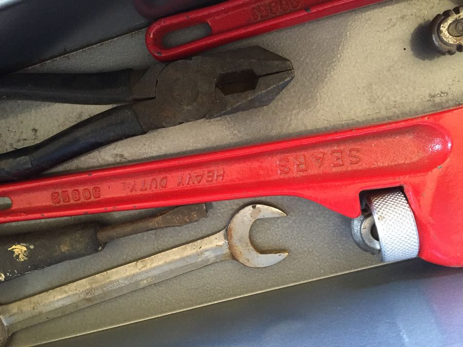 Sears Craftsman Metal Toolbox With Tools [Photo 7]