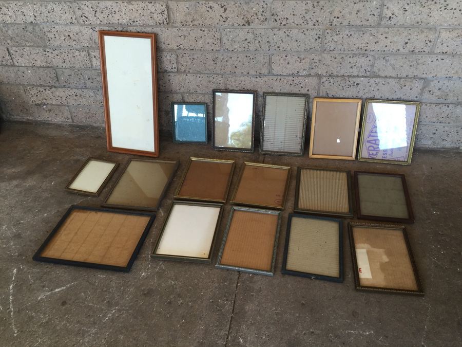 Vintage Picture Frame Lot