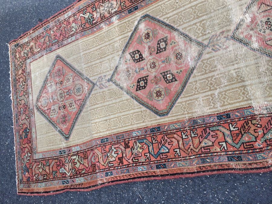 Handmade Wool Runner. Very Long and Wide. [Photo 4]