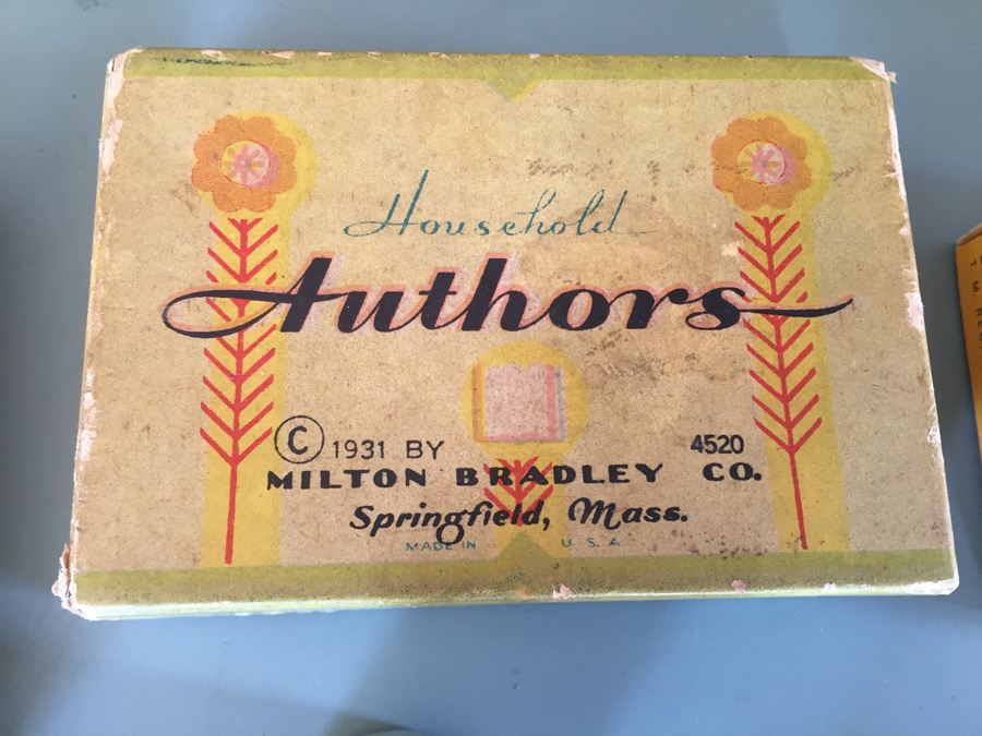 Vintage Lot - Includes 1931 Milton Bradley Household Authors [Photo 2]