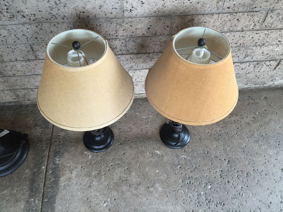 Floor Lamp And Two Table Lamps [Photo 5]