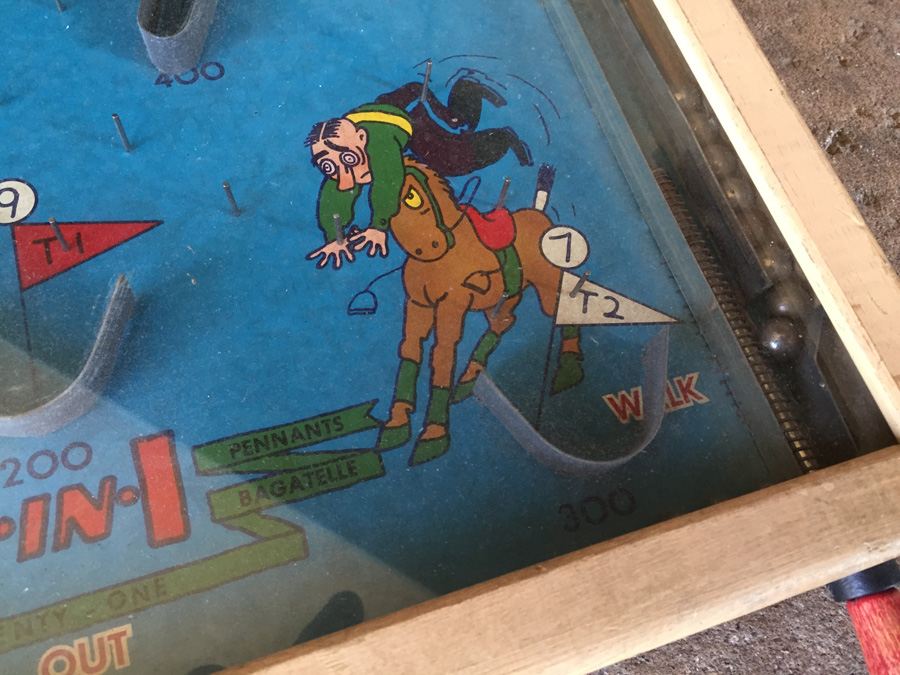 Poosh-M-Up Big 5 Baseball Bagatelle Game [Photo 3]