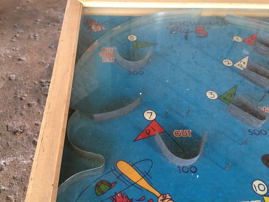 Poosh-M-Up Big 5 Baseball Bagatelle Game [Photo 8]