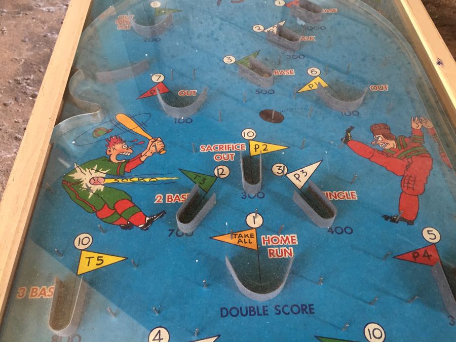 Poosh-M-Up Big 5 Baseball Bagatelle Game [Photo 17]