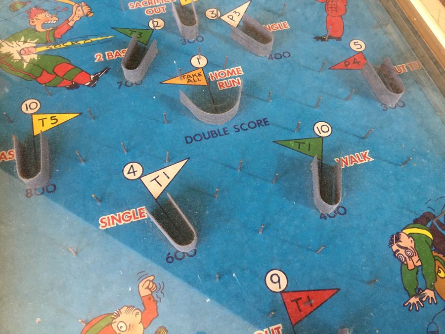 PooshMUp Big 5 Baseball Bagatelle Game