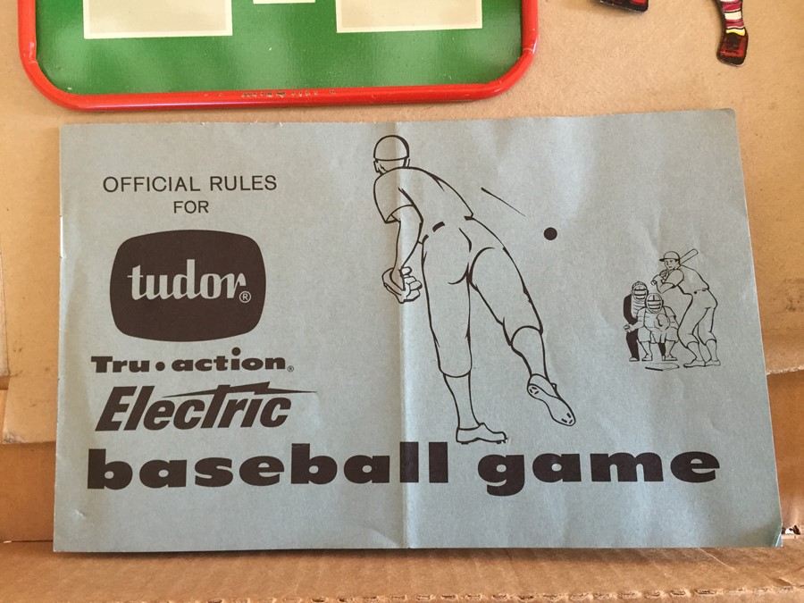 Tudor Tru Action Electric Baseball Game With Box [Photo 13]