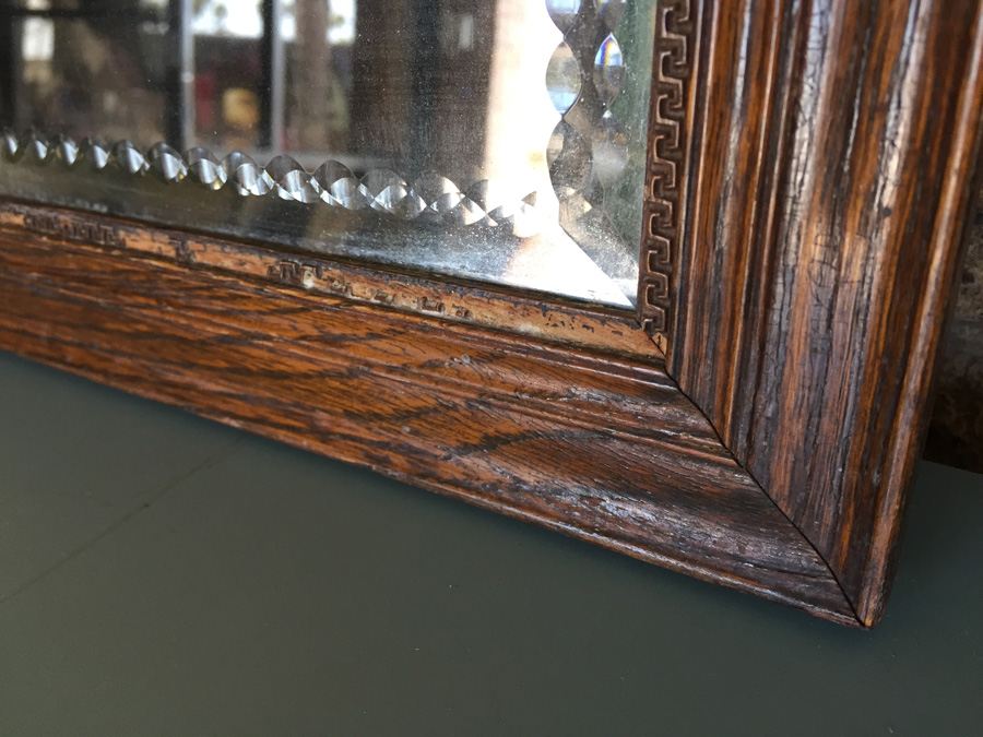 Small Framed Vintage Mirror [Photo 5]