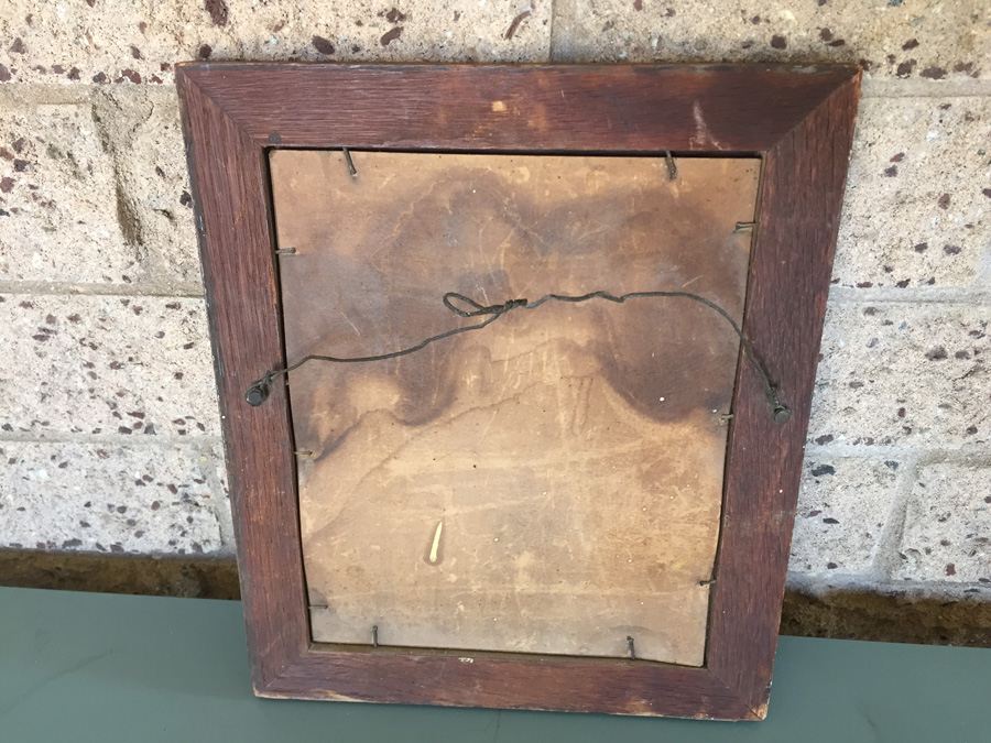 Small Framed Vintage Mirror [Photo 7]