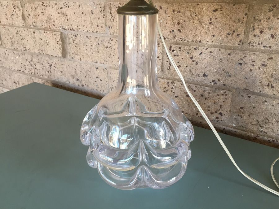 Mid-Century Art Glass Lamp [Photo 3]
