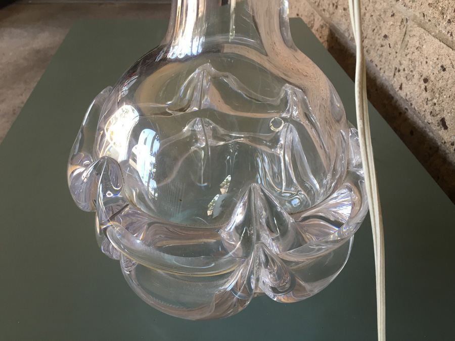 Mid-Century Art Glass Lamp [Photo 5]