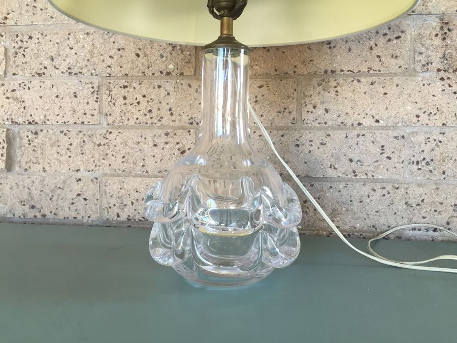 Mid-Century Art Glass Lamp [Photo 6]