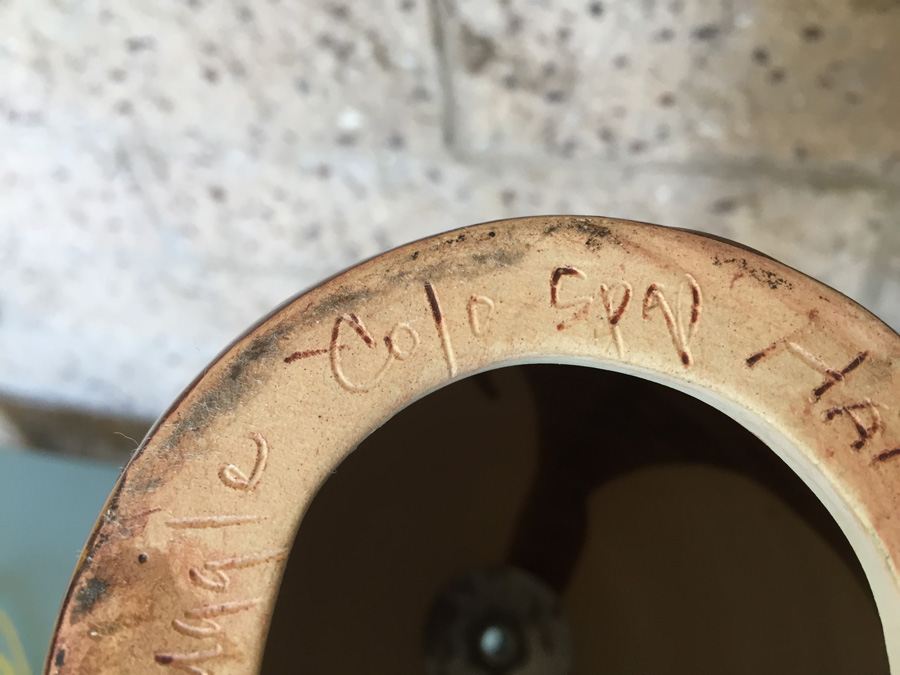 Van Briggle Fred Wills Art Pottery Lamp - Needs To Be Wired [Photo 10]