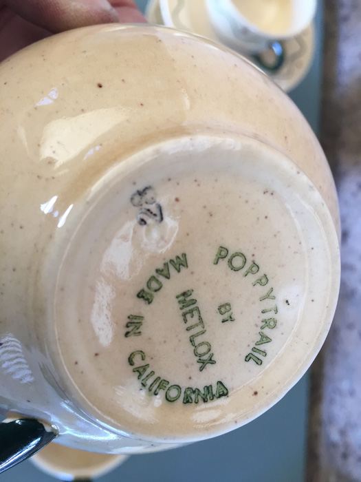 California Provincial by Metlox - Poppytrail China Set [Photo 23]