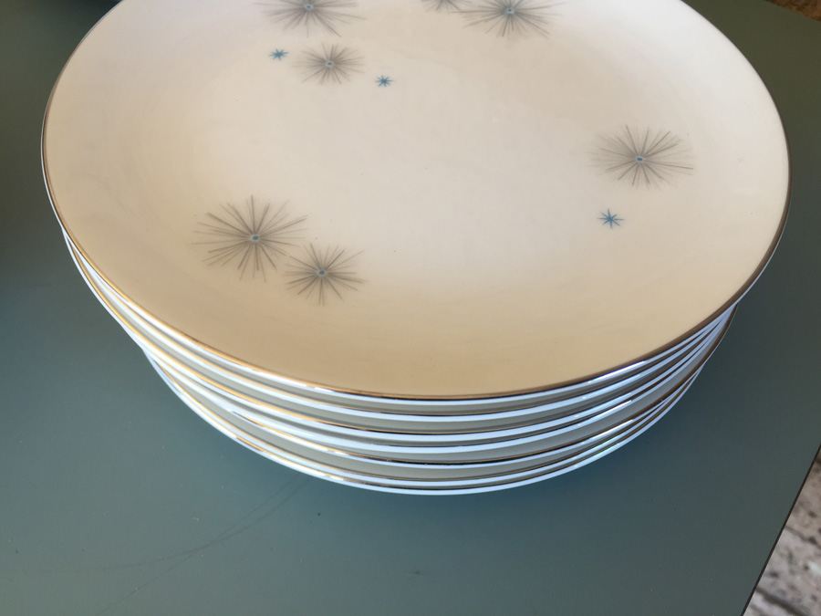 Galaxie by Meito Mid-Century Atomic China Set [Photo 7]