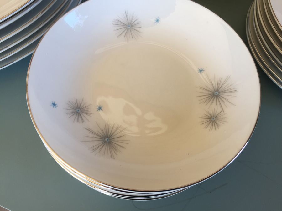 Galaxie by Meito Mid-Century Atomic China Set [Photo 6]