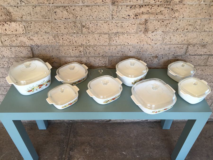 Large Vintage Corningware Set