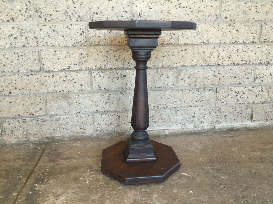 Vintage Turned Side Table [Photo 1]