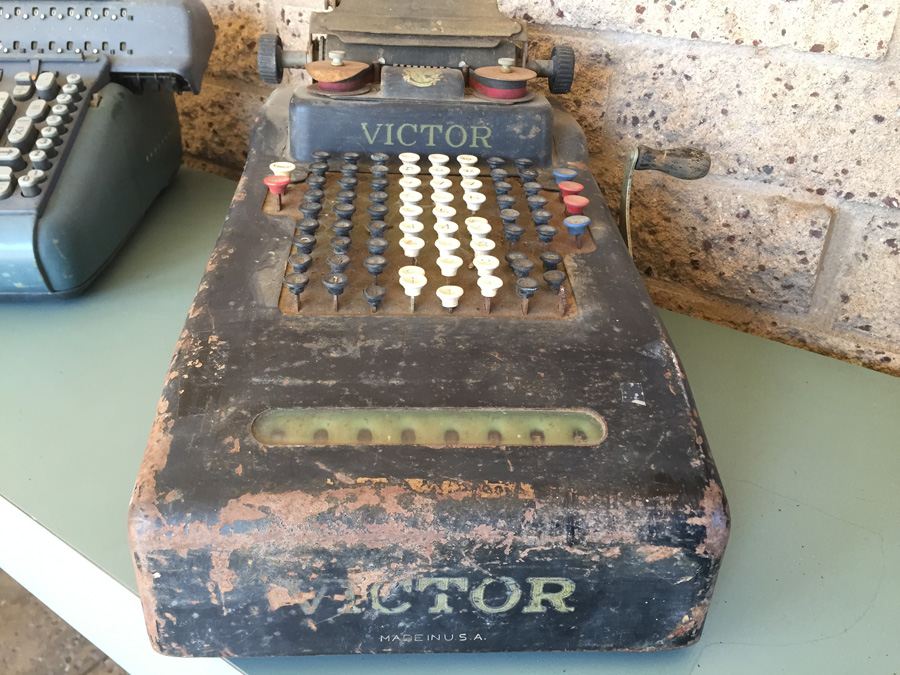 Vintage Victor And Marchant Adding Machines [Photo 2]