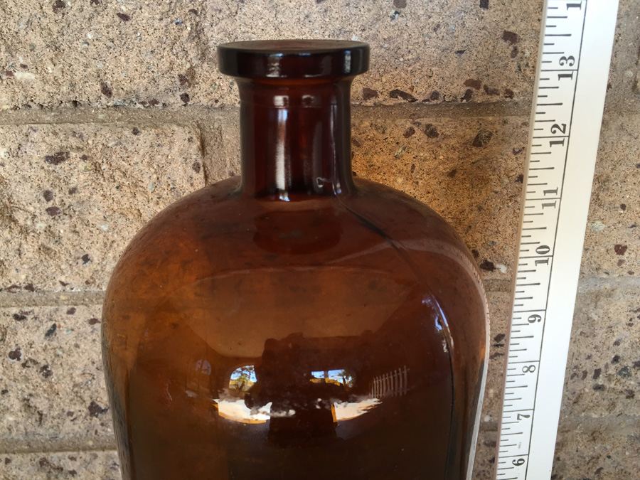 Old Amber Bottle - Large [Photo 2]