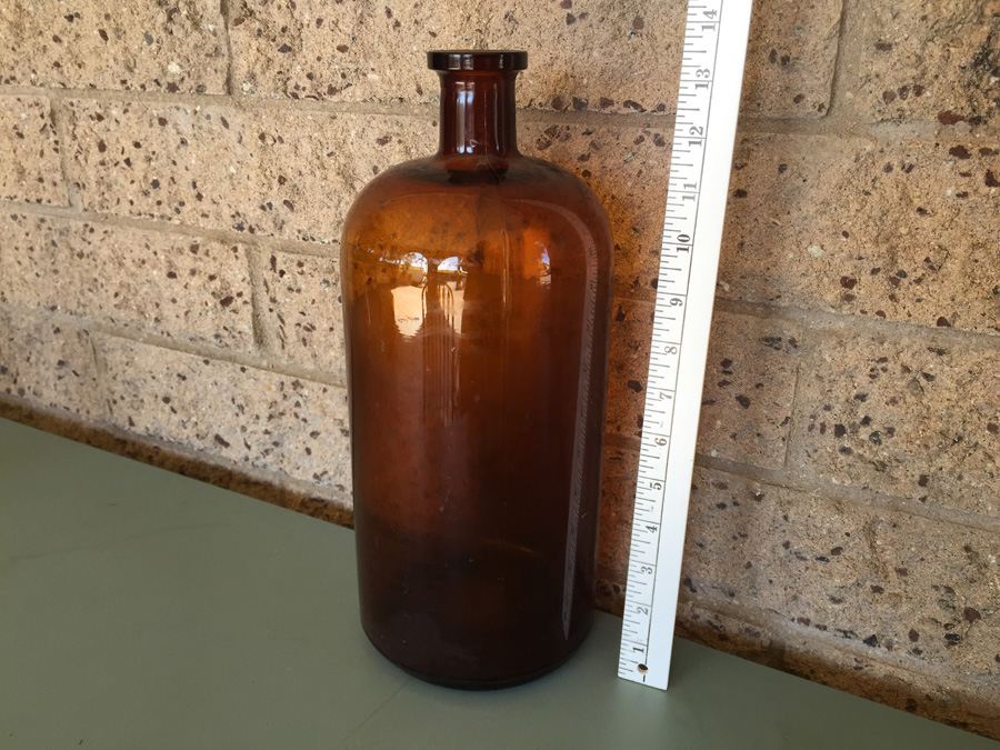 Old Amber Bottle - Large [Photo 4]