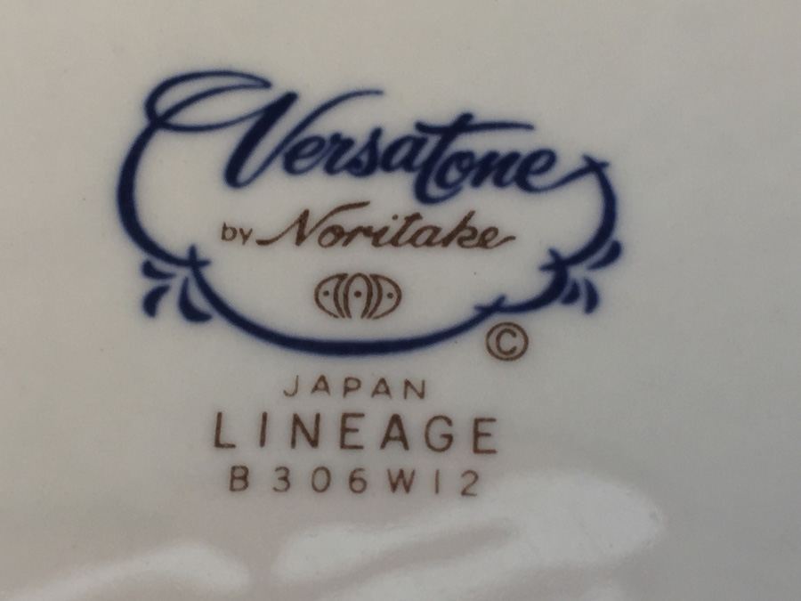 Versatone By Noritake Japan Lineage China Set [Photo 21]