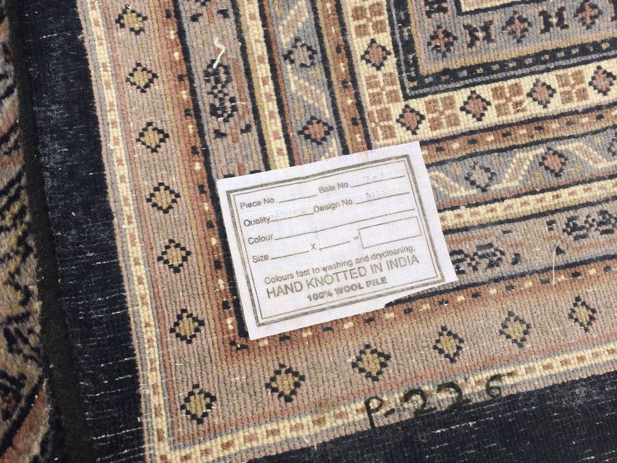 Large Handmade Wool Area Rug [Photo 8]