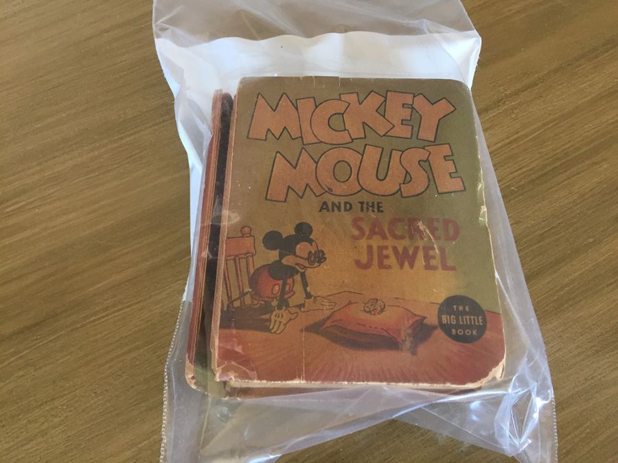 Mickey Mouse And The Sacred Jewel - The Big Little Book - Comic Book 1936 [Photo 1]
