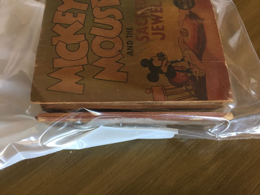 Mickey Mouse And The Sacred Jewel - The Big Little Book - Comic Book 1936 [Photo 4]