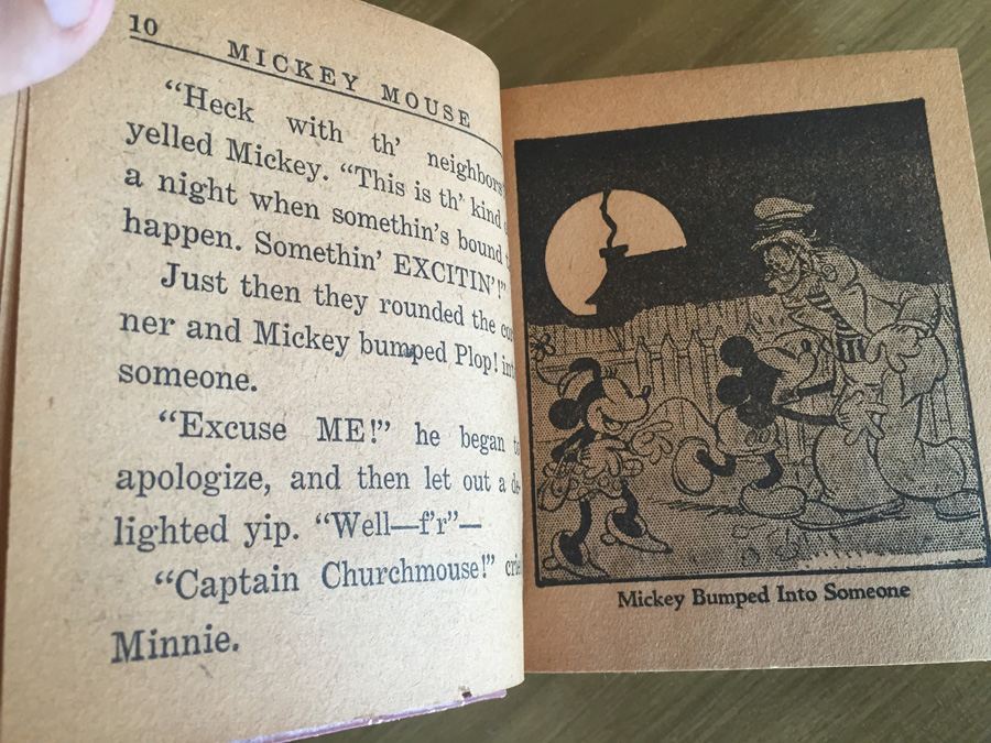 Mickey Mouse And The Sacred Jewel - The Big Little Book - Comic Book 1936 [Photo 10]