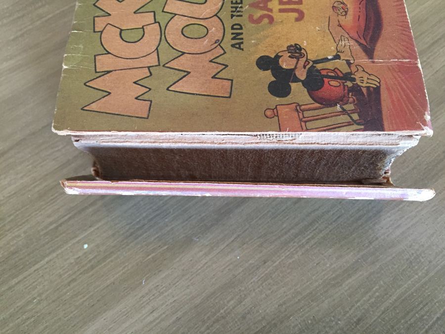 Mickey Mouse And The Sacred Jewel - The Big Little Book - Comic Book 1936 [Photo 5]