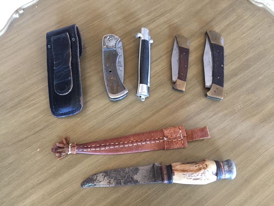 Knife Lot - Includes Vintage Bone Handle Knife [Photo 2]