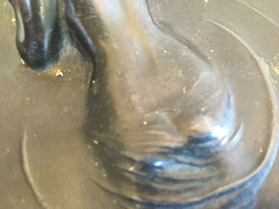 Art Nouveau Style Bronzed Mermaid Calling Card Tray or Dresser Tray - Estimate $300-$350 [Photo 10]