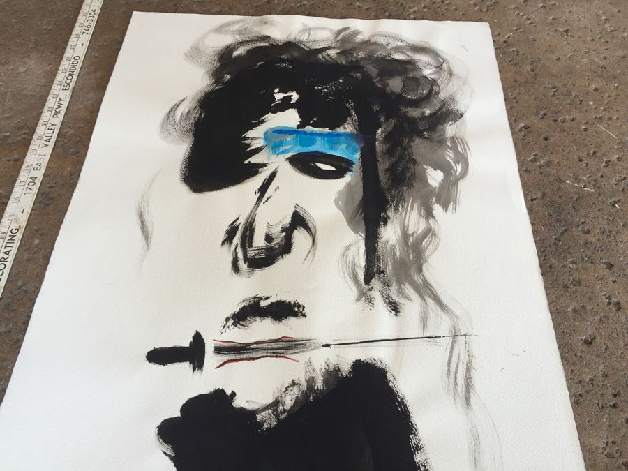 Original Urban Artwork Titled Heroin Signed MCF 894 (Melvin) [Photo 7]