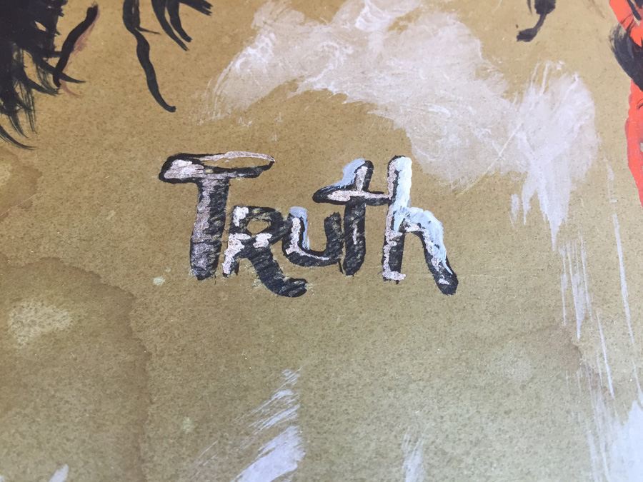 Original Urban Artwork Titled Truth (MCF) [Photo 3]