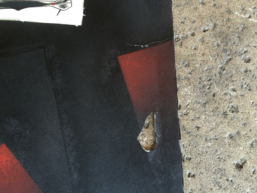 Original Urban Artwork Titled 'By Grace Alone' Signed MCF [Photo 8]