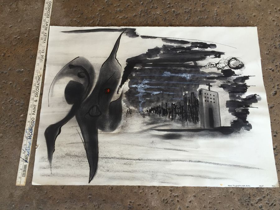 Original Urban Artwork Titled 'How To Empower Evil' 790 (MCF) [Photo 9]