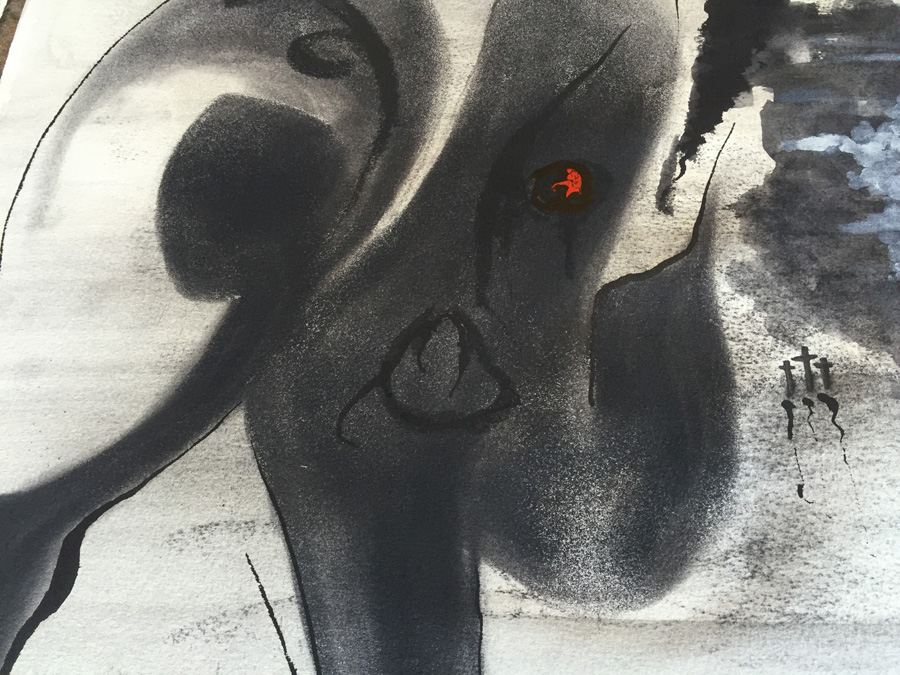 Original Urban Artwork Titled 'How To Empower Evil' 790 (MCF) [Photo 5]