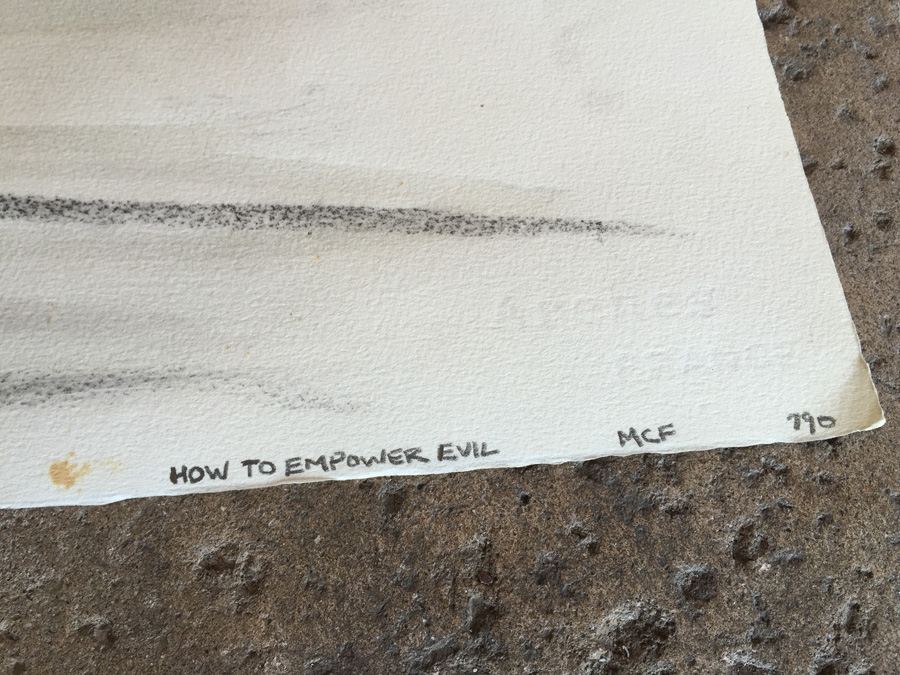 Original Urban Artwork Titled 'How To Empower Evil' 790 (MCF) [Photo 7]